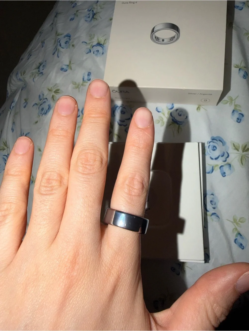 Oura Ring 4 Size 9 (Silver)